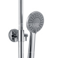 Chrome Brass Rain Concealed Hidden Shower Set with Handheld Shower